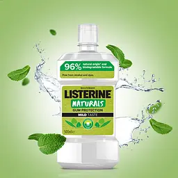 Ополіскувач для ротової порожнини Listerine Naturals Натуральний 500 мл - мініатюра 2