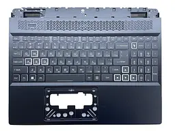 Топкейс ноутбука / верхня панель і клавіатура для ноутбука Acer Nitro 16 AN16-41, AN16-51 (6B.QJLN7.032) Оригінал від Acer, Верхня панель клавіатури