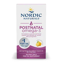 Омега-3 для женщин в период кормления грудью Nordic Naturals Postnatal Omega-3 60 softgels
