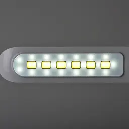 Настільна лампа Brille на гнучкій ніжці сенсорна SL-73 10W WH - мініатюра 5