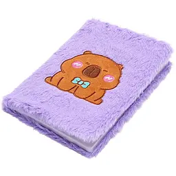 Блокнот А5 ZiBi Capybara 4 Kids Line плюшевий клітинка 80 аркушів (ZB.700018) - мініатюра 5