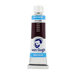 Фарба акварельна Van Gogh (416) Сепія туба 10 мл Royal Talens
