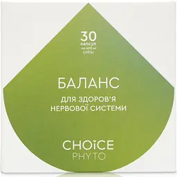 Антистресовий комплекс Баланс CHOICE PHYTO 30 капсул