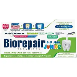 Уцінка. Дитяча зубна паста BioRepair Junior 6-12 років 75 мл - мініатюра 3