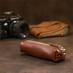 Ключниця з натуральної шкіри Grande Pelle 11388 коричневий - мініатюра 8