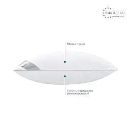 Подушка Ideia Classica Soft 2D, 70х50 см, білий (8-31758) - мініатюра 6