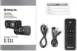 Акустика REAL-EL X-771 Black [82794] - мініатюра 13