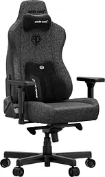 Ігрове крісло Anda Seat Kaiser 3E Dark Grey Fabric Size XL (AD23YC-XL-09-GB-CF-G01)