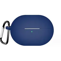 Чохол-накладка DK Silicone Candy Friendly із карабіном для Huawei FreeBuds Pro 3 (dark blue)