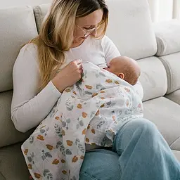Пелюшки BabyOno муслинові бавовняні 70х70 см 3 шт. cалатові (348/12) - мініатюра 6