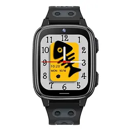 Розумний годинник-телефон для дітей Lemfo D-57 Max з GPS, 4G відеозв’язком, SIM-картою та функцією прослуховування Чорний - мініатюра 2