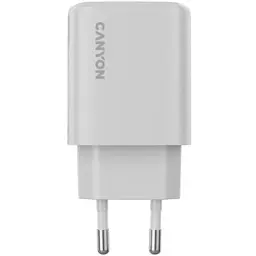 Зарядний пристрій Canyon OnCharge 250 25W 1xPD 1xQC EU White (CNE-CHA250-21) - мініатюра 2