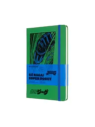 Записник Moleskine Go Nagai Super Robot середній, Нелінований Зелений (LEGNQP062C)