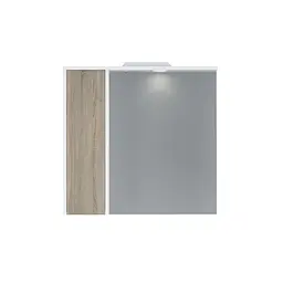 Дзеркальна шафа з підсвічуванням Am.Pm Gem S 75 см лівий дерево M91MPL0751WF38