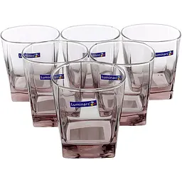 Уцінка. Набір склянок Luminarc Sterling Ice Pink 300 мл 6 шт. (J5388) 