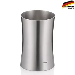 Стакан для зубних щіток KELA Elegance, сріблястий, 10х6.5 см (18292) - мініатюра 1