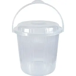 Відро Stars Plast прозорий 21 л (94337/проз)