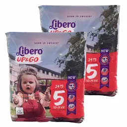 Підгузки-трусики Libero UP & GO 5 Junior (10-14 кг) 48 шт