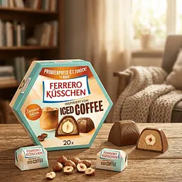 Шоколадні цукерки Ferrero Küsschen Iced Coffee 190г - мініатюра 3