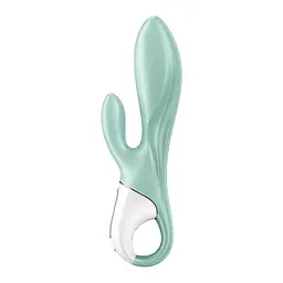 Вібратор-кролик Satisfyer Air Pump Bunny 5+ 21.5х3.6 см м'ятний - мініатюра 5