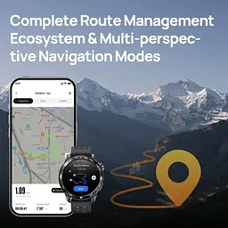 Mibro Смарт-часи GS Pro 2 48мм, 1.43", 466x466, AMOLED, BT 5.3, GPS, 5 ATM, темно-сірий - мініатюра 3