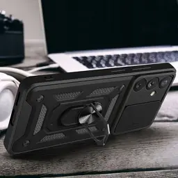 Чохол до мобільного телефона BeCover Military Samsung Galaxy A15 4G SM-A155/A15 5G SM-A156 Black (710749) - мініатюра 3