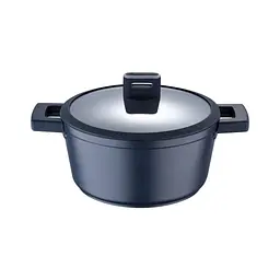 Каструля MasterPro Indigo з кришкою 24 см 4,5 л (BGMP-7979) - мініатюра 2