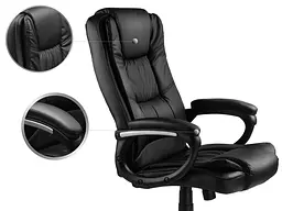 Офісне крісло Porto EG-2435 black - мініатюра 6