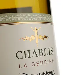Вино La Chablisienne Chablis La Sereine, біле, сухе, 12,5%, 0,75 л - мініатюра 3