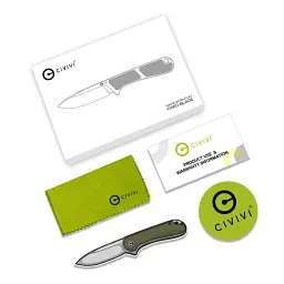 Ніж Civivi Mini Elementum Fixed Blade G10 (C23010-1) - мініатюра 7