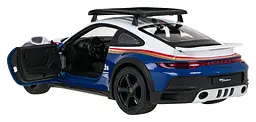 Машинка Porsche 911 Dakar Performance синьо-білий RASTAR модель 1:14 Автомобіль на дистанційному керуванні + пульт - мініатюра 8
