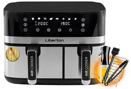 Мультипіч LAF-3205, Black/Inox, 2700W LIBERTON teh0020175 - мініатюра 2