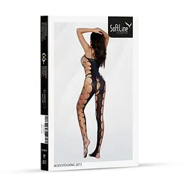 Бодістокінг Bodystocking 2072, black One Size - мініатюра 5