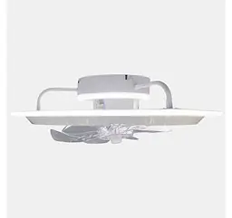 Стельова LED-люстра-вентилятор Artlight FS302WH, біла, 76 Вт, від 12-19 м² - мініатюра 5