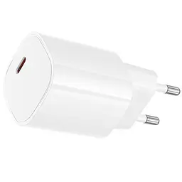МЗП Borofone BA103A Pudding PD20W (1USB-C) White - мініатюра 5