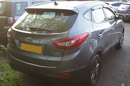 Дефлектори вікон ветровики для Hyundai IX35 2010-2015 4 шт (Auto Clover) - мініатюра 2