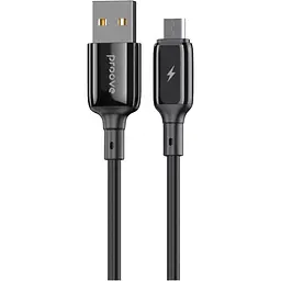 Кабель Proove Flex Metal USB-A to Micro-USB 2.4A 1m Black (CCFM20001301) [130333]