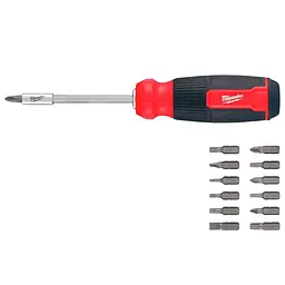 Викрутка , 14 насадок, руків'я двокомпонентне, Hex, PH, SL, PZ, Torx, сталь Milwaukee hoz0014183 - мініатюра 2