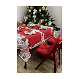 Скатертина Прованс Merry Christmas 120x132 см (4823093451414) - мініатюра 5