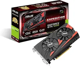 Відеокарта ASUS GTX 1050 2Gb Expedition OC (EX-GTX1050-O2G) (GDDR5, 128 bit, PCI-E 3.0 x16) Б/в - мініатюра 4