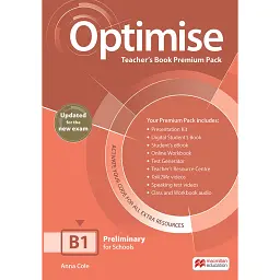 Optimise B1 Teacher's Book Premium Pack (Updated for the New Exam) - Анна Коул