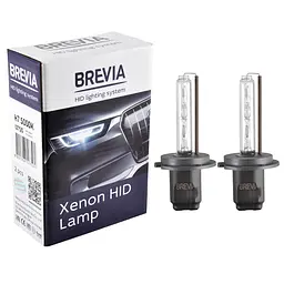 Ксенонова лампа Brevia H7 5000K, 85V, 35W PX26d KET, 2шт(12750)