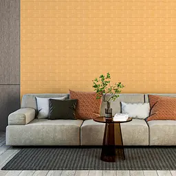 3D панель Sticker Wall самоклеюча 700x770x5мм цегла Жовто-пісочний 009-5 SW-00000028 - мініатюра 5