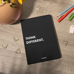 Блокнот у клiтинку Think Different чорний - мініатюра 5