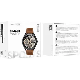 Смарт-годинник Hoco Y22 Amoled Black [169051] - мініатюра 4