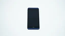 Модуль матриця + тачскрін для HTC Desire 816, Desire 816w, з рамкою, blue жовтий шлейф
