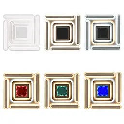 Світильник LED smart MATRIX+пульт 120W 3000-6000K IP20 білий квадрат Violux ( 220495 ) - мініатюра 7