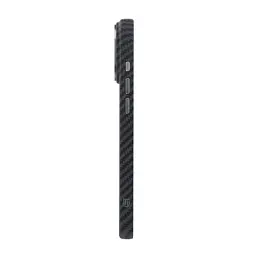 Чохол до мобільного телефона Armorstandart LikeCarbon2 MagCase Apple iPhone 17 Pro Carbon Black (ARM86258) - мініатюра 6