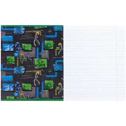 Зошит Kite Ninjia Turtles, 12 аркушів, коса лінія (NT26-235), в асортименті - мініатюра 2