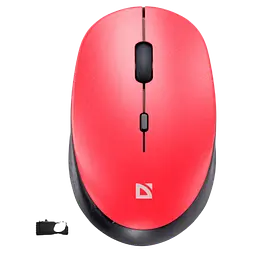 Миша бездротова Defender Auris MB-027 Silent Red (52026)
